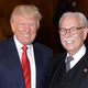 Anthony Senecal, longtime butler of Donald Trump, poses with his boss.
Anthony Senecal/Facebook